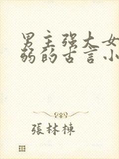 男主强大女主柔弱的古言小说封面