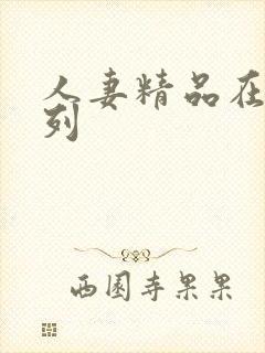 人妻精品在线系列