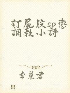 打屁股sp惩罚调教小诗