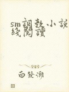 sm调教小说在线阅读