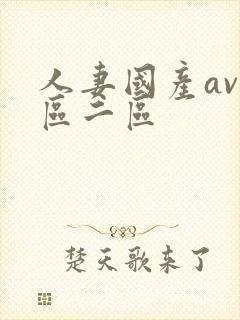 人妻国产av一区二区