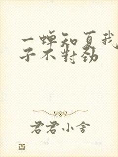 一蝉知夏我家娘子不对劲