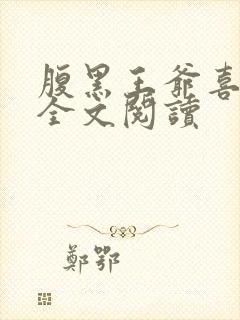 腹黑王爷喜当爹全文阅读