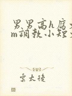 男男高h腐文sm调教小短文