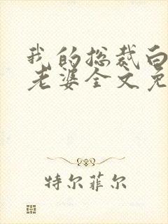 我的总裁白富美老婆全文免费读