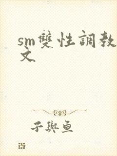 sm双性调教h文