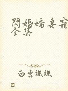 闪婚娇妻宠上天全集