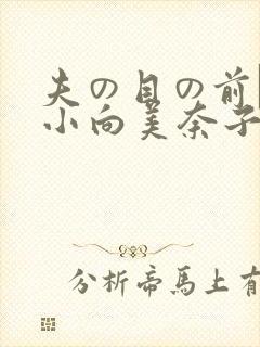 夫の目の前で犯小向美奈子