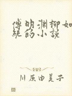 傅明渊柳如烟系统的小说