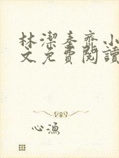 林洁秦齐小说全文免费阅读最新章节