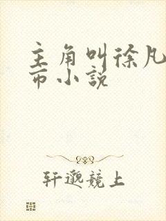 主角叫徐凡的都市小说