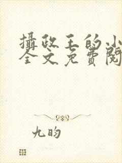 摄政王的小宠妃全文免费阅读