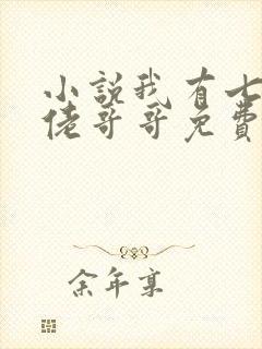 小说我有七个大佬哥哥免费下载