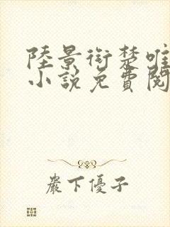 陆景衔楚唯宁的小说免费阅读最新章节