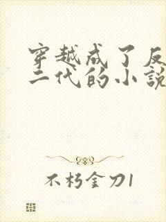 穿越成了反派富二代的小说