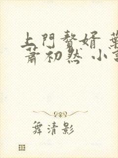 上门赘婿 叶辰 萧初然 小说