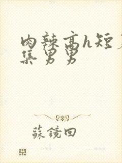 肉辣高h短篇合集男男