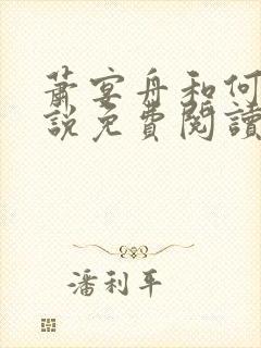 萧宴舟和何夕小说免费阅读