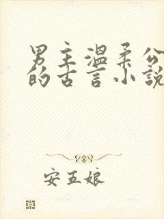 男主温柔公子型的古言小说