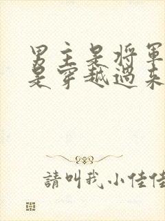 男主是将军女主是穿越过来的小说封面