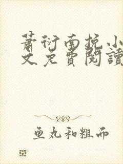 萧衍南挽小说全文免费阅读