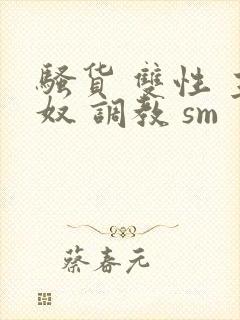 骚货 双性 主奴 调教 sm