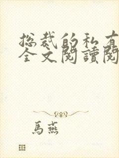 总裁的私有情人全文阅读阅读