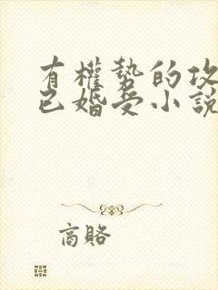 有权势的攻看上已婚受小说