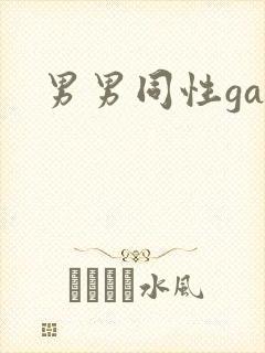 男男同性gay