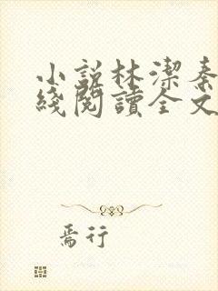 小说林洁秦齐在线阅读全文封面