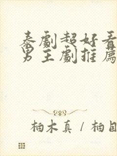 泰剧超好看的双男主剧推荐封面