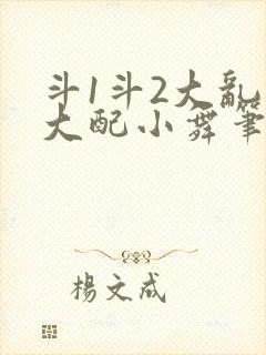 斗1斗2大乱斗大配小舞笔趣阁
