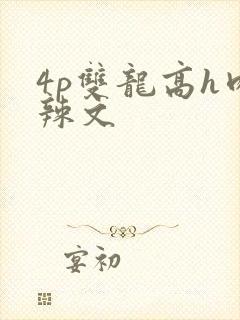 4p双龙高h肉辣文