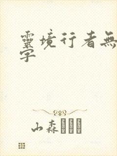 灵境行者无错别字