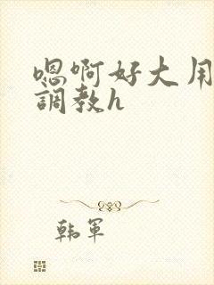 嗯啊好大用力吸调教h