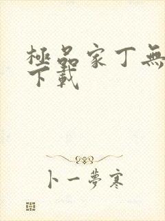 极品家丁无删减下载