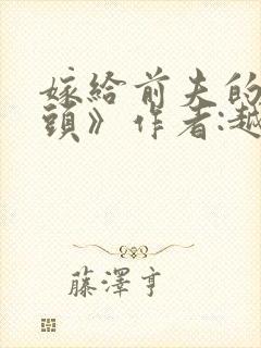 嫁给前夫的死对头》作者:越从欢