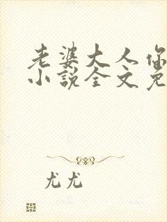 老婆大人你好乖小说全文免费阅读