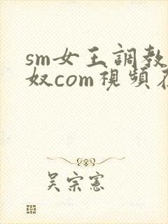 sm女王调教男奴com视频在线封面