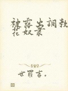 被露出调教的校花奴隶封面