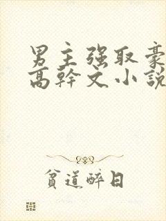 男主强取豪夺的高干文小说推荐