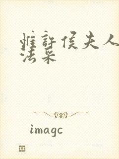 惟许侯夫人by法采