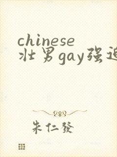 chinese壮男gay强迫野外同性恋