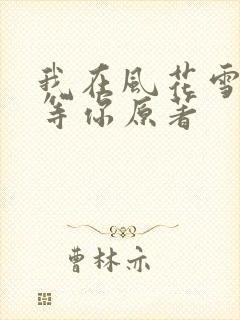 我在风花雪月里等你原著