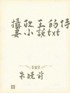 摄政王的侍爱逃妻小说txt