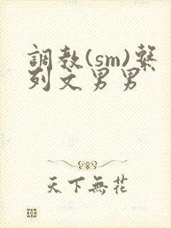 调教(sm)系列文男男
