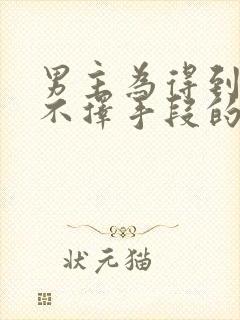 男主为得到女主不择手段的古言封面