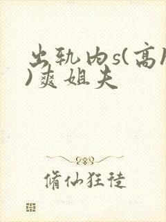 出轨内s(高h)爽姐夫