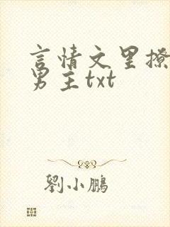 言情文里撩直男男主txt