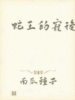 蛇王的宠后封面